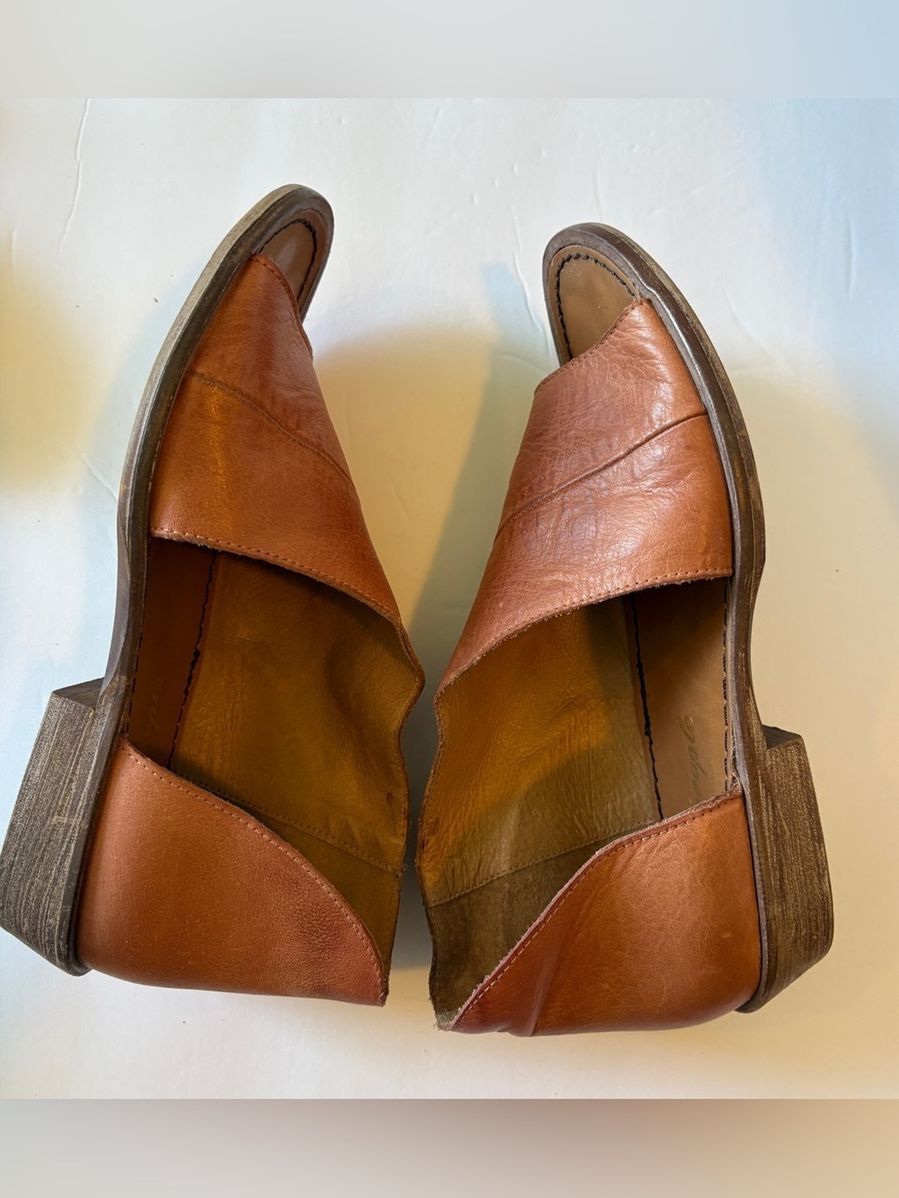 FREE PEOPLE MONT BLANC SANDAL In TAN Size 36 / 6 Spanish crafted Leather - Picture 4 of 7